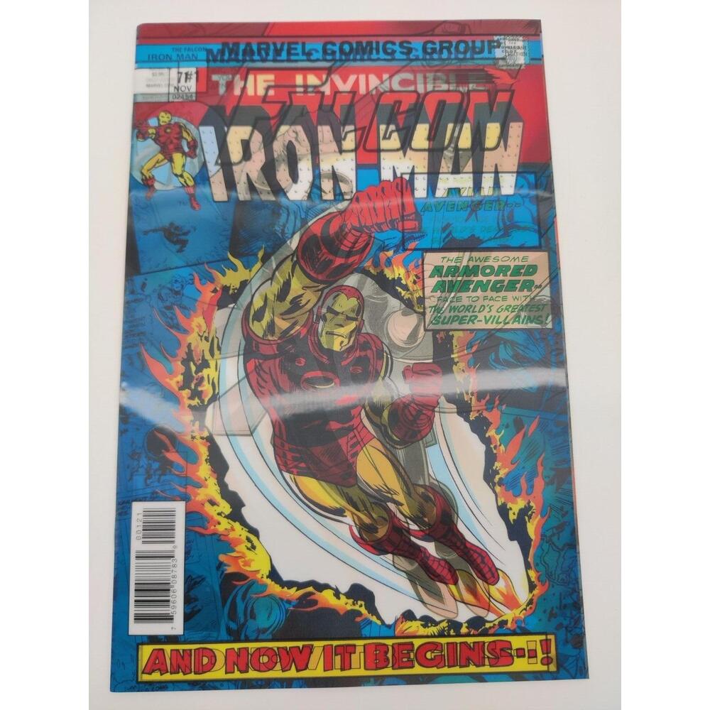 MARVEL Falcon #1 - Invincible Iron Man #71 Lenticular‎ Homage Variant